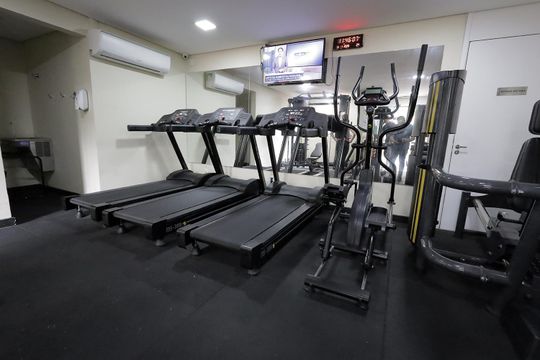 Área comum - Academia de apartamento à venda com 3 quartos, 73m² em Jardim, Santo André