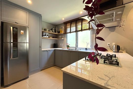 Cozinha  de casa para alugar com 3 quartos, 127m² em Campeche, Florianópolis