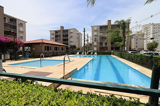 Área comum - Piscina de apartamento à venda com 2 quartos, 76m² em Humaitá, Porto Alegre
