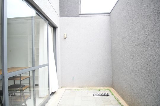Varanda do Studio de kitnet/studio à venda com 1 quarto, 34m² em Vila Sonia, São Paulo