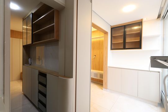 Área de serviço de apartamento à venda com 2 quartos, 42m² em Barra Funda, São Paulo