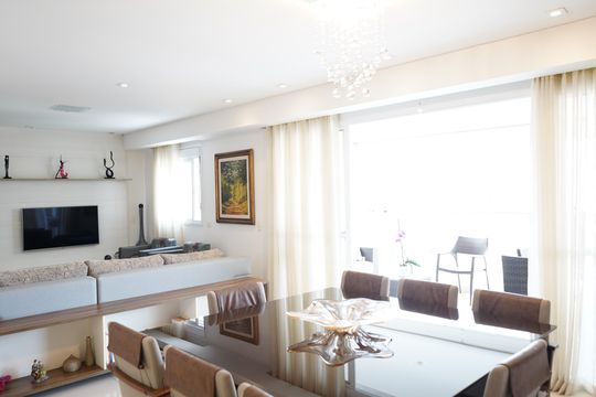 Sala de apartamento à venda com 3 quartos, 152m² em Mooca, São Paulo