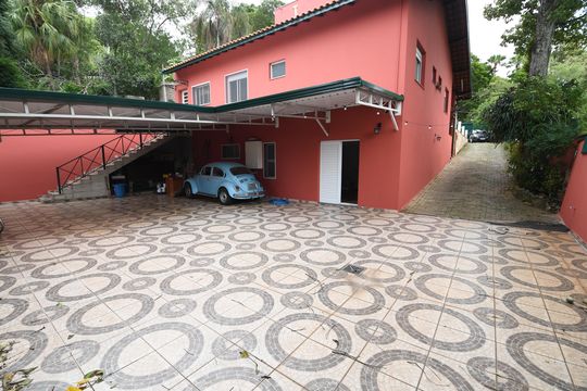 Garagem de casa de condomínio à venda com 4 quartos, 2000m² em Parque Jatibaia (sousas), Campinas