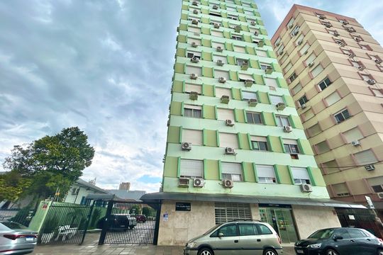 Placa de apartamento à venda com 1 quarto, 45m² em Centro, São Leopoldo