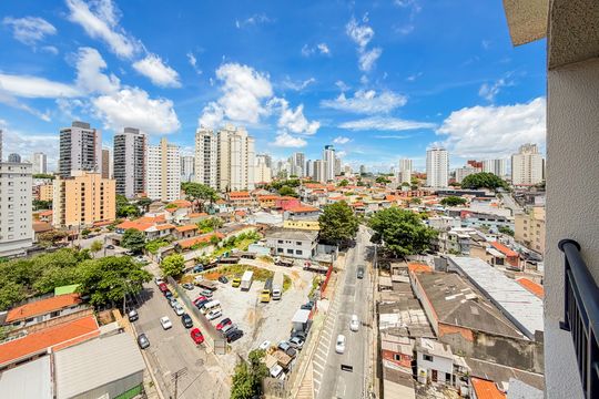 Vista da Varanda de kitnet/studio à venda com 1 quarto, 32m² em Sacomã, São Paulo