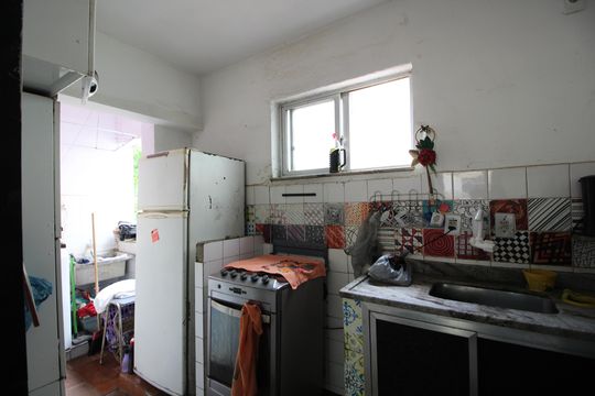 Cozinha de apartamento à venda com 2 quartos, 60m² em Jacarepaguá, Rio de Janeiro
