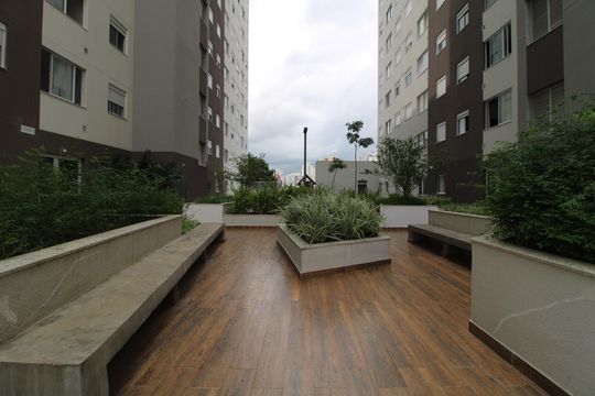 Área comum de apartamento à venda com 1 quarto, 34m² em Jardim Marajoara, São Paulo