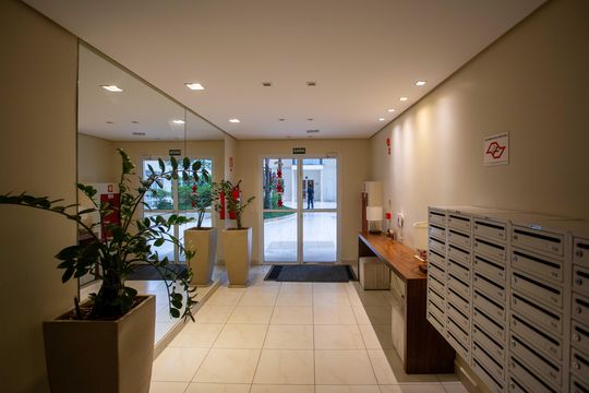 Hall social de apartamento à venda com 3 quartos, 113m² em Centro, Diadema