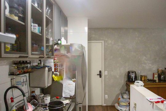Cozinha de apartamento à venda com 3 quartos, 113m² em Centro, Diadema