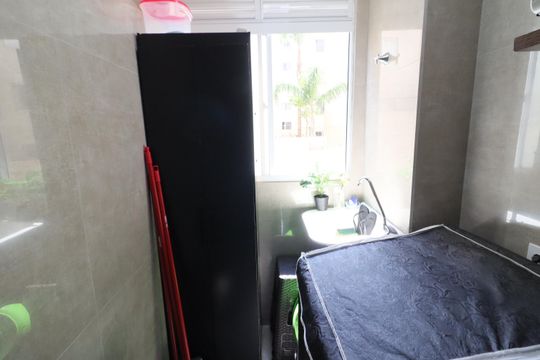 Cozinha e Área de Serviço de apartamento à venda com 2 quartos, 42m² em Jardim Boa Vista, Osasco