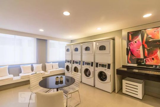 Lavanderia de kitnet/studio à venda com 1 quarto, 31m² em Vila Buarque, São Paulo