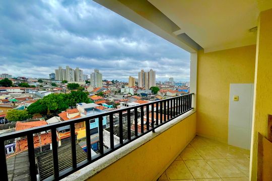 Varanda da Sala de apartamento para alugar com 2 quartos, 40m² em Jardim do Papai, Guarulhos