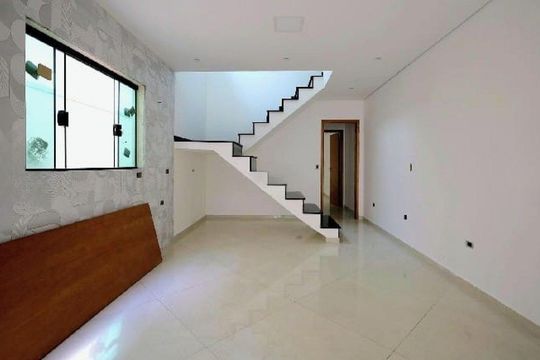 Cozinha de casa para alugar com 3 quartos, 164m² em Campestre, Santo André