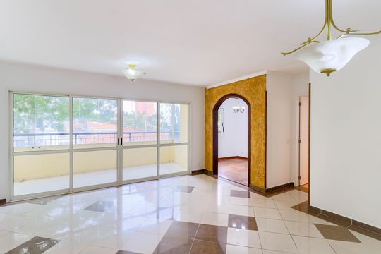Sala de apartamento para alugar com 3 quartos, 135m² em Cidade Monções, São Paulo