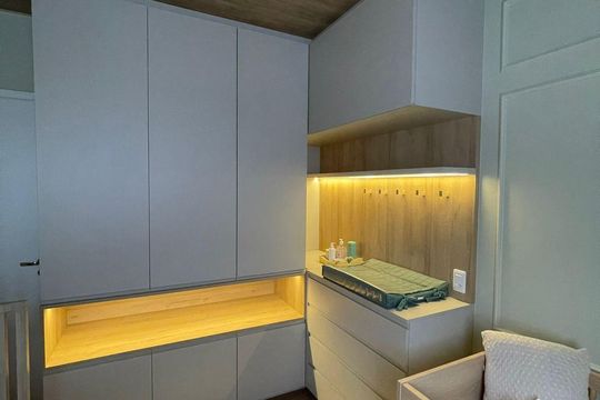Quarto de apartamento à venda com 2 quartos, 130m² em Jardim Sao Caetano, São Caetano do Sul