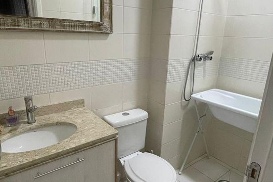 Banheiro de apartamento à venda com 2 quartos, 130m² em Jardim Sao Caetano, São Caetano do Sul