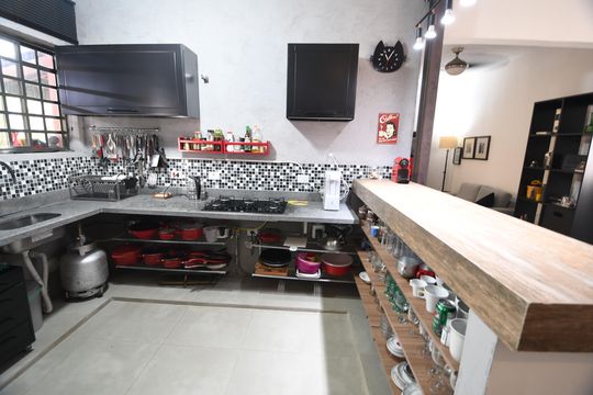 Cozinha de casa à venda com 3 quartos, 200m² em Botafogo, Campinas