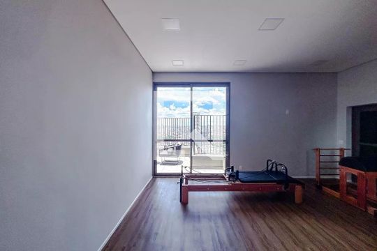Sala de pilates de apartamento à venda com 2 quartos, 48m² em Tatuapé, São Paulo