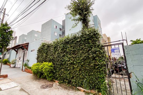 Fachada de apartamento à venda com 2 quartos, 52m² em Jardim Maringa, São Paulo