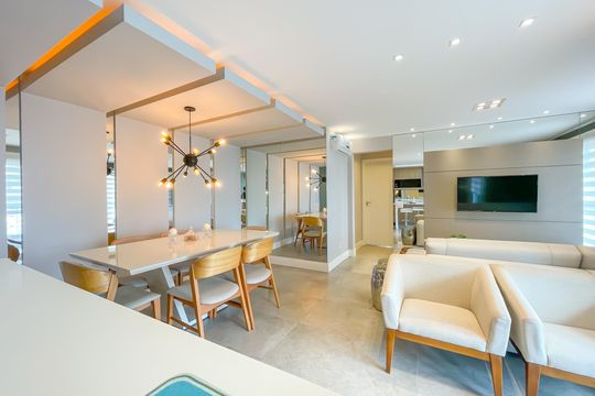 Sala de apartamento à venda com 2 quartos, 86m² em Centro, Osasco