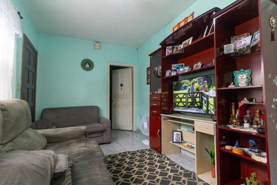 Sala de casa para alugar com 2 quartos, 80m² em Jardim Triana, São Paulo