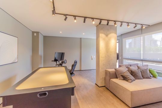 Área comum de apartamento à venda com 2 quartos, 72m² em Vila Dom Pedro I, São Paulo
