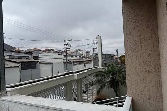 Quarto 1 Varanda de apartamento à venda com 2 quartos, 54m² em Vila Camilópolis, Santo André