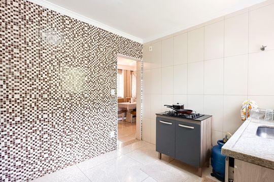 Cozinha de apartamento à venda com 3 quartos, 70m² em Centro, São Bernardo do Campo