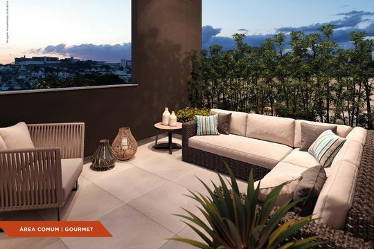 Apartamento à venda com 2 quartos, 51m² em Gutierrez, Belo Horizonte