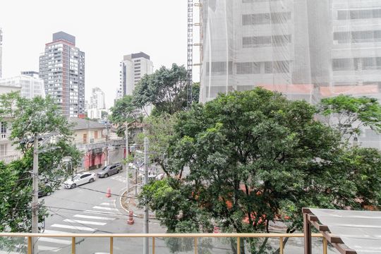 Vista do Quarto de kitnet/studio para alugar com 1 quarto, 28m² em Barra Funda, São Paulo