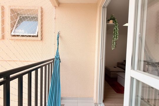 Sacada de apartamento à venda com 3 quartos, 77m² em Cecap, Jundiaí