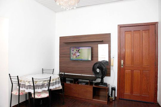 Sala de apartamento à venda com 1 quarto, 49m² em Centro Histórico, Porto Alegre