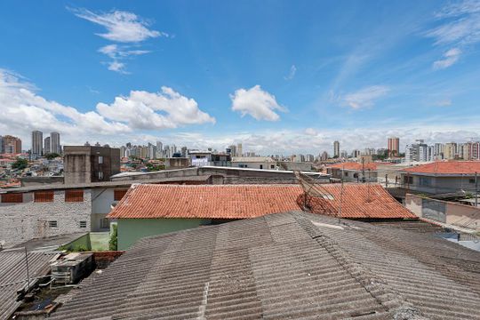 Vista da suíte de casa de condomínio à venda com 3 quartos, 103m² em Vila Aurora (zona Norte), São Paulo