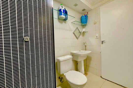 Banheiro 2 de apartamento para alugar com 3 quartos, 65m² em Ponte Grande, Guarulhos