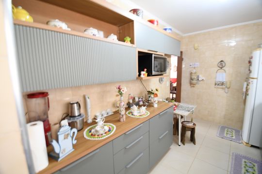 Cozinha de apartamento à venda com 3 quartos, 94m² em Jardim Boa Esperança, Campinas