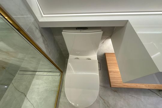 Banheiro de apartamento à venda com 3 quartos, 88m² em Alphaville, Barueri