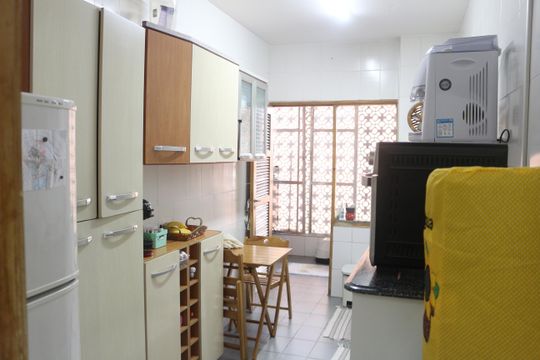 Cozinha de apartamento à venda com 3 quartos, 92m² em Santo Antônio, São Caetano do Sul