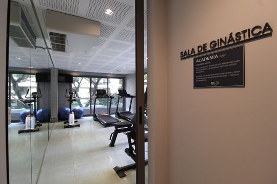 Área Comum - Academia de apartamento para alugar com 2 quartos, 80m² em Vila Nova Conceição, São Paulo