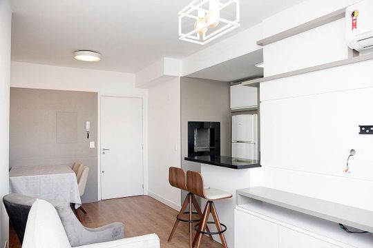 Sala de apartamento à venda com 2 quartos, 63m² em Cidade Baixa, Porto Alegre