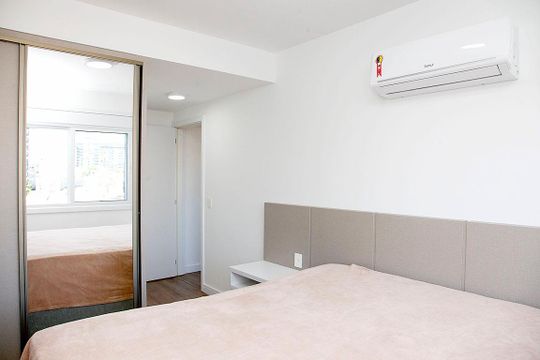 Quarto 1 Suíte de apartamento à venda com 2 quartos, 63m² em Cidade Baixa, Porto Alegre
