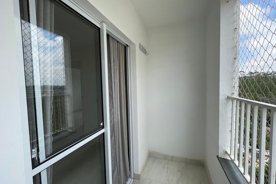 Varanda da Sala de apartamento para alugar com 2 quartos, 54m² em Cemucam, Cotia