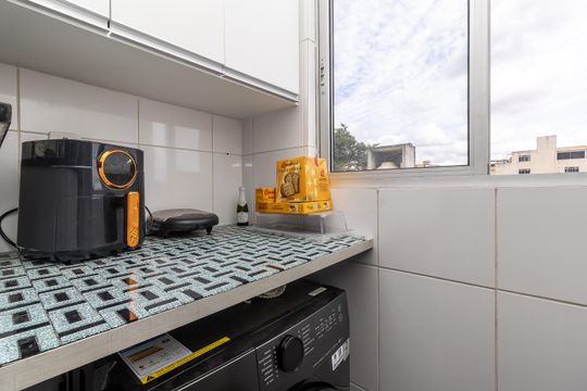 Área de Serviço de apartamento para alugar com 3 quartos, 66m² em Copacabana, Belo Horizonte