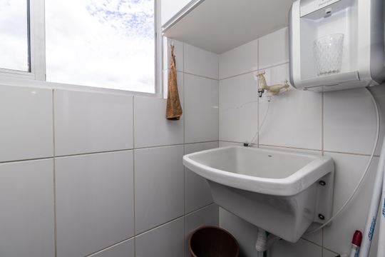 Área de Serviço de apartamento para alugar com 3 quartos, 66m² em Copacabana, Belo Horizonte