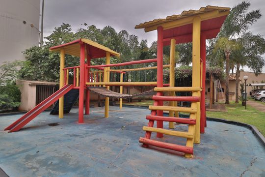 Área comum - Playground de apartamento para alugar com 2 quartos, 58m² em Presidente Roosevelt, Uberlândia