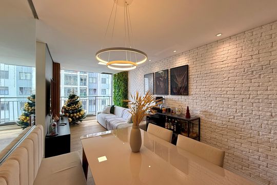 Sala de apartamento para alugar com 3 quartos, 71m² em Santo Amaro, São Paulo