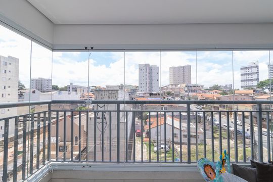 Vista do Quarto de apartamento para alugar com 2 quartos, 63m² em Vila Guilhermina, São Paulo