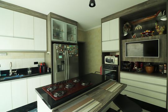 Cozinha  de casa à venda com 5 quartos, 200m² em Vila Ferreira, São Bernardo do Campo