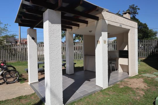Área comum - Churrasqueira de apartamento para alugar com 2 quartos, 44m² em Mato Grande, Canoas