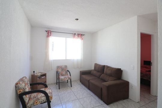 Sala de apartamento para alugar com 2 quartos, 44m² em Mato Grande, Canoas