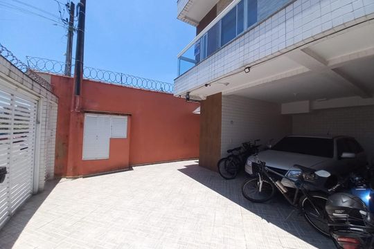 Área externa de casa de condomínio para alugar com 3 quartos, 108m² em Catiapoa, São Vicente